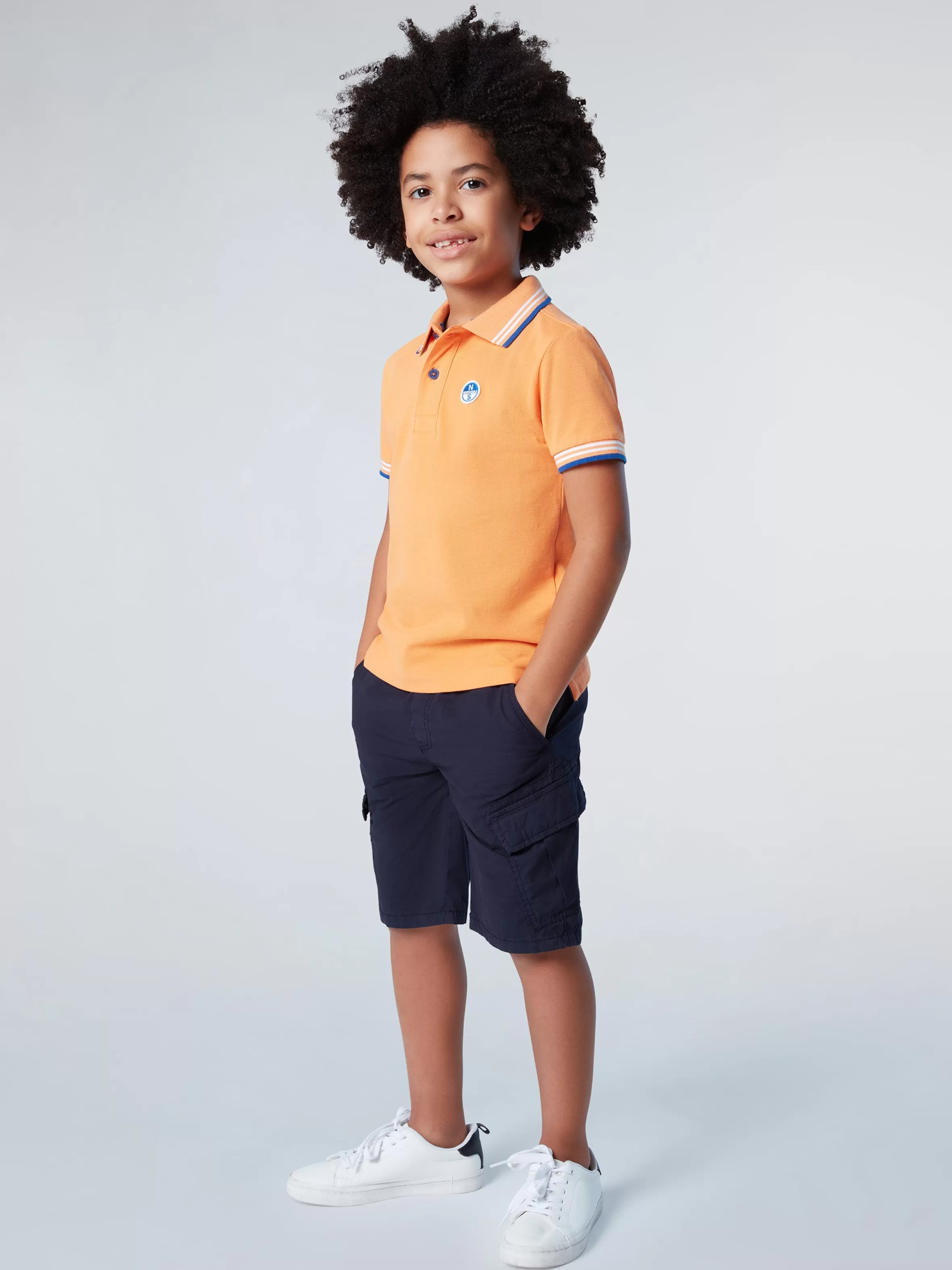 North Sails Polo Con Dettagli A Righe