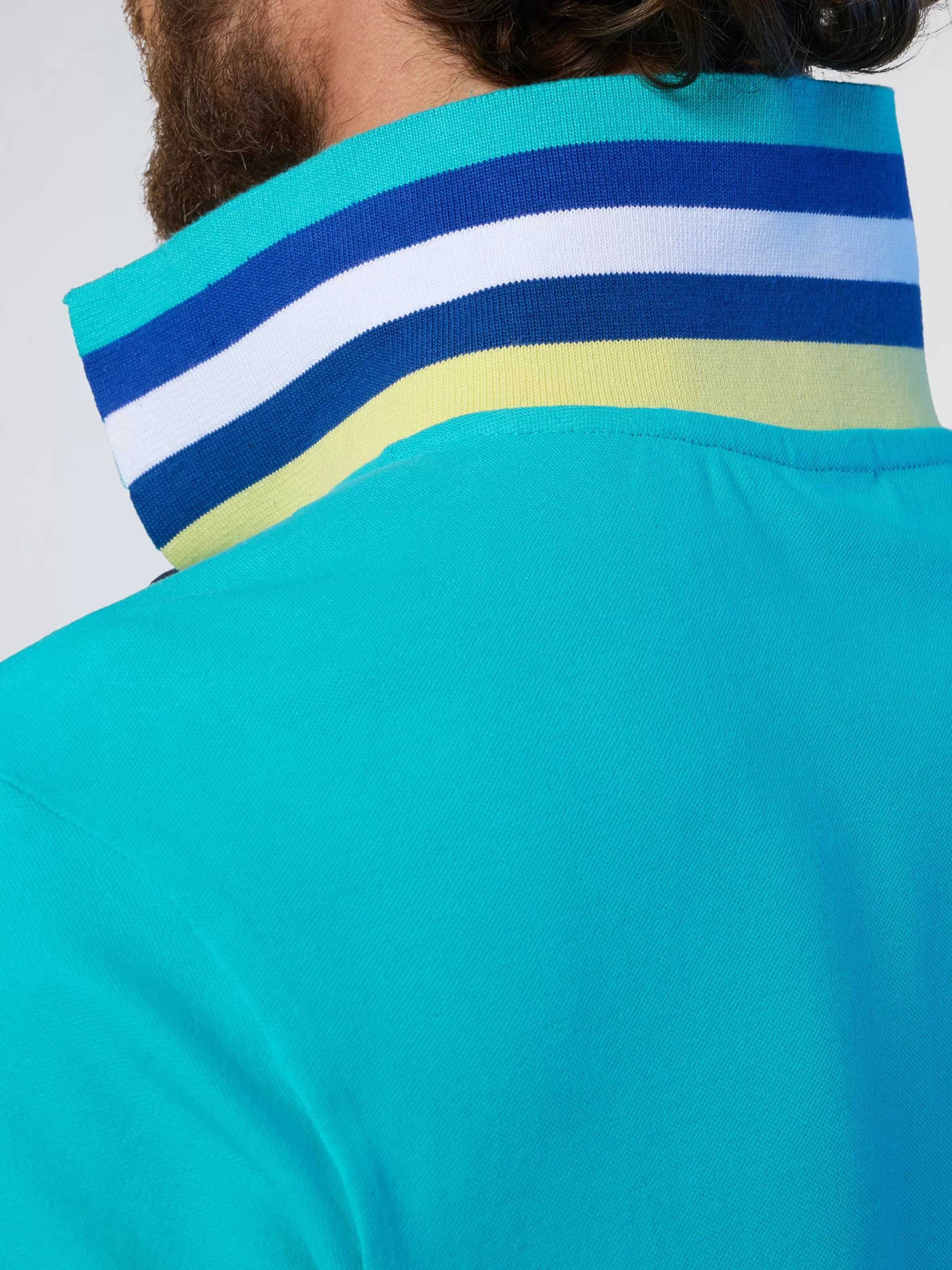 Uomo North Sails Polo Con Dettagli A Righe